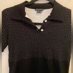 Theory  Ilsa Shock Polo Polka Dot Knit Dress Photo 2