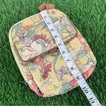 Sakroots  meadow sunlight floral vinyl pastel multicolored crossbody purse bag Photo 9