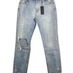 One Teaspoon NWT The Awesome Baggies Distressed Jean 28 Kansas Light Blue #3083 Photo 1