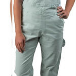 Liberty Womens‎ Washed Duck Bib Overalls XL Frosted Sage Triple Stitched Green Photo 0