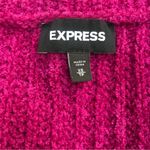 EXPRESS  Chenille Velvet V-Neck Pullover Sweater XS Photo 2