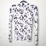 Delia's Delia’s lavender and white floral cardigan Photo 1