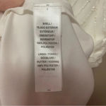 Adrianna Papell Women's Long Beaded Blouson Gown in White NWT Size 10 Photo 12