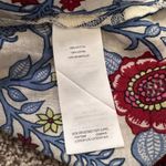 J.Crew Point Sur white, blue & red paisley tank top size 4 Photo 7