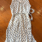 Banana Republic 🌸  Floral Tie-Waist Midi Dress – NWT, Size 2 Feminine Brunch Fit Photo 0