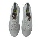 Frye Gia Low Top Lace-Up Leather Lifestyle Sneakers Shoes White Size US 9 Photo 1