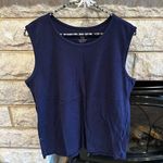 White Stag  navy blue cotton tank top size XL Photo 0