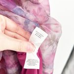 Lulus NWT Glam Party Garden Romance Magenta Floral Print Organza Maxi Dress XL Photo 9