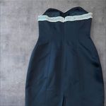 Myles Studio Black Strapless Cocktail dress Size 8 Photo 4