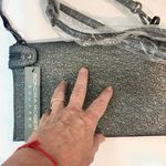 Sondra Roberts  Gunmetal Crossbody Bag Photo 6