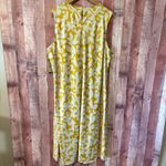 Terra & Sky  Gold And White Midi Dress Size‎ 3X Photo 1