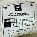 VEJA  Campo Women's White Leather Low Top Lace Up Athletic Sneakers Shoes Size 8 Photo 8