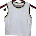 Lululemon  Varsity Scoop-Neck Tennis Tank Top in white sz 4 Photo 0