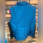 Andrew Marc  Women’s Blue Quilted Vest Photo 1