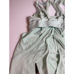 Lululemon  Light‎ Green Workout Dress Athletic Tank Top Activewear stained size 4 Photo 8