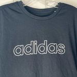 Adidas  Black Cropped Tshirt Photo 1
