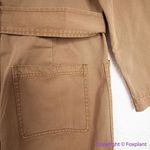 Madewell NEW Petite Long-Sleeve Tie-Waist Fatigue Jumpsuit, petite Large Photo 13