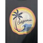 Old Navy California Women T-Shirt Gray Sz 2X Casual Summer Vacation Tropical Photo 1