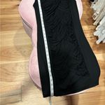 Arden B  Black bodycon Textured Midi Dress M Photo 9