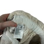 American Eagle Stretch Barrel Cream Corduroy Pants Paper Bag Womens 16 Short Photo 8