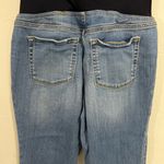 Isabel Maternity  by Ingrid & Isabel Distressed Jeans Straight Crop Size 4 Photo 4
