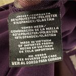 R & M Richards Eggplant Purple Open Front 3 Quarter Sleeve Mesh Duster Jacket 12 Photo 12