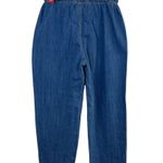 Wax Jean High Rise Paperbag Mom Denim Pants Jeans Photo 4