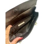 HYPE Brown Leather Zip Satchel Crossbody Bag Photo 3