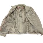 Calvin Klein Tan Quilted Utility Jacket Women’s Small Lightweight Zip Front Coat Photo 3