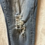 Kancan Jeans Womens 13/31 Double Frayed Distressed Jeans # 116615 Blue Photo 4