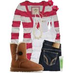 Hollister Y2K Co. Costa Mesa Stripe Cardigan Photo 3