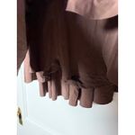 Amazon  Chocolate Brown Buttery Soft Cross Front Athletic Skort Women's XL Photo 3