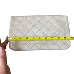 Marc Jacobs  Quilted Leather Envelope Clutch‎ Beige Cream Photo 5