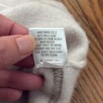 Garnet Hill Oversize Cashmere Blend Turtleneck Sweater Striped Ercu size M Photo 6