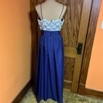 Vtg 70s purple lace dress n jacket set Size 14 Photo 12