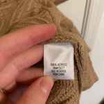 Dana Buchman EUC Dana Buchanan women’s cowl neck textured knit poncho sweater large Photo 4