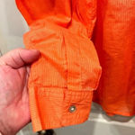 Eddie Bauer Semi Sheer Cotton Button Up Travel Shirt size Large Photo 5