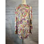 Reel Legends  Performance Outfitters Long Sleeve Top XL Multicolor Palm Print Photo 3