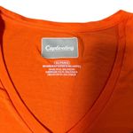 NEW OSU Cowboys Captivating Womens XL Orange V Neck T Shirt Oklahoma State Tee Photo 2