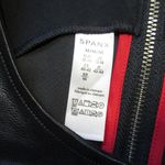 Spanx NWT 20392R Leather-Like Sleeveless Fitted Sheath in Luxe Black Dress M Photo 2