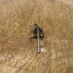 Sterling Silver Mini Turtle 925 Single Stud Earring Photo 6