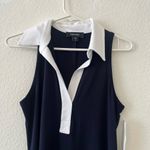Karen Kane NWT ‎ Collar Contrast Dress Navy Blue Size Small Photo 6