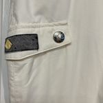 Burton Women's  White Snowboard Skiing Gear Dryride Cargo FLY Pants Size Med EUC Photo 3