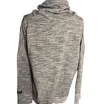 Calvin Klein  Women’s Sweatshirt Top Cowl Neck Heather Gray Sweatshirt Hi-Lo XL Photo 3
