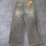 Judy Blue  Mid Rise Tummy Control Wide Leg Crop Denim 88876 Size 11/30 Photo 3