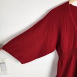 Lord & Taylor Red Cashmere Sweater V Neck Empire Waist Size M Size M Photo 10