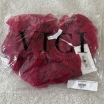 VICI  | Picture Perfect Glam Ribbed Knit Tulle Ruffle Top Photo 3