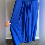 JJ's House [JJ’s House] NWT Royal Blue Halter Lace Detail Dress- US 10 Photo 5