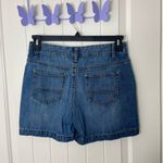 Merona Vintage women’s medium wash blue denim fit 1 100% cotton jean shorts 4 Photo 3