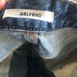 GRLFRND  Denim Shorts Distressed Helena Short blue Jean color Size 24 Photo 6